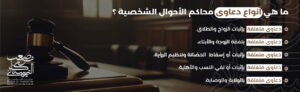 الاختصاص المكاني في قضايا الأحوال  الشخصية