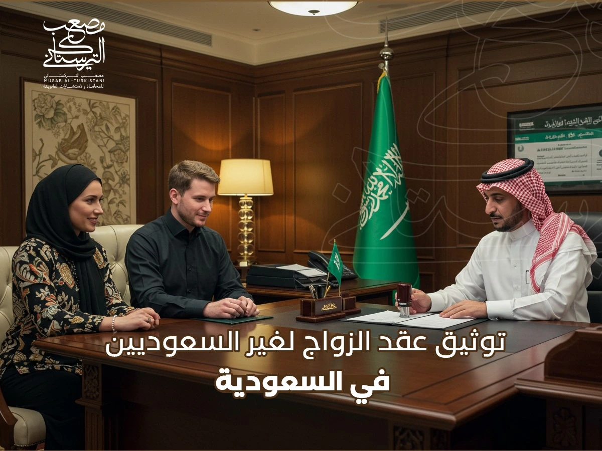 توثيق عقد الزواج لغير السعوديين في السعودية