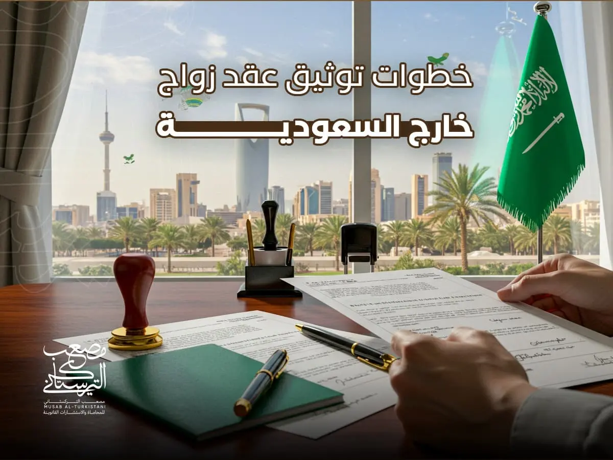 خطوات توثيق عقد زواج خارج السعودية
